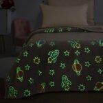 Κουβέρτα μονή φωσφορίζουσα Art 6149 160x220 Γκρι   Beauty Home - Image 3