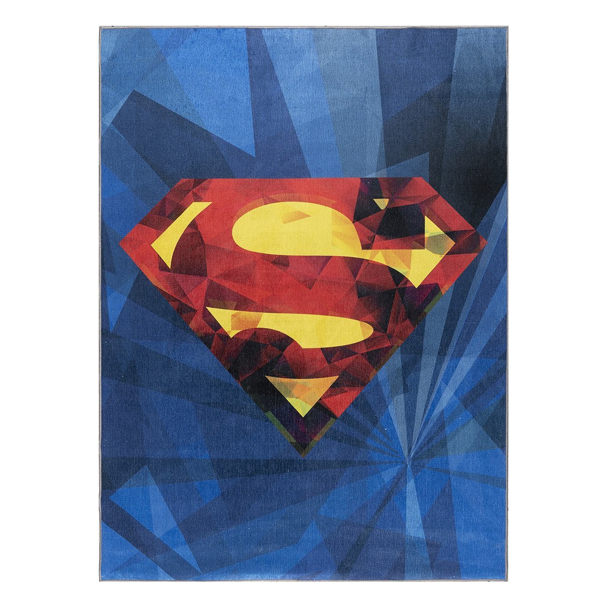 6187_carpet Χαλί Art 6187 Superman 130Χ180 Μπλε Beauty Home - Image 1
