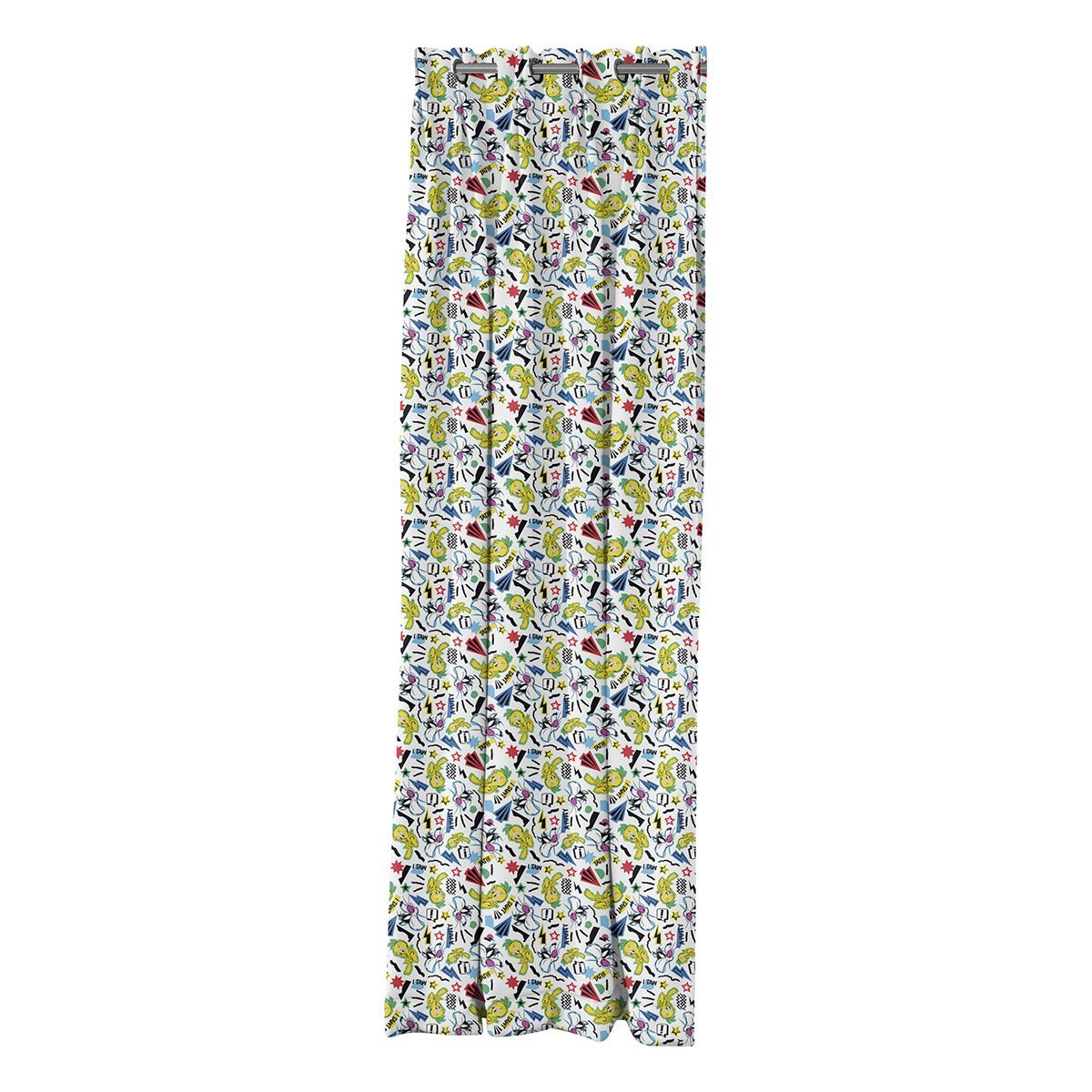 6190_curtain Κουρτίνα Art 6190 Tweety 180x250 Εμπριμέ Beauty Home - Image 1