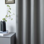 Κουρτίνα Blackout σκίασης με 8 κρίκους Art 8400  140x270 Ανθρακίτης   Beauty Home - Image 6