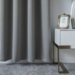 Κουρτίνα Blackout σκίασης με 8 κρίκους Art 8400  140x270 Ανθρακίτης   Beauty Home - Image 7