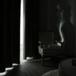 Κουρτίνα Blackout σκίασης με 8 κρίκους Art 8400  140x270 Ανθρακίτης   Beauty Home - Image 4