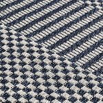 Πατάκι βαμβακερό Cocotton 9229 75x200 Γκρι,Μπλε   Beauty Home - Image 3