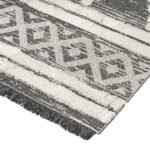 Πατάκι βαμβακερό Morocotton 9235 75x150 Γκρι   Beauty Home - Image 2