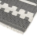 Πατάκι βαμβακερό Morocotton 9238 75x200 Γκρι   Beauty Home - Image 2