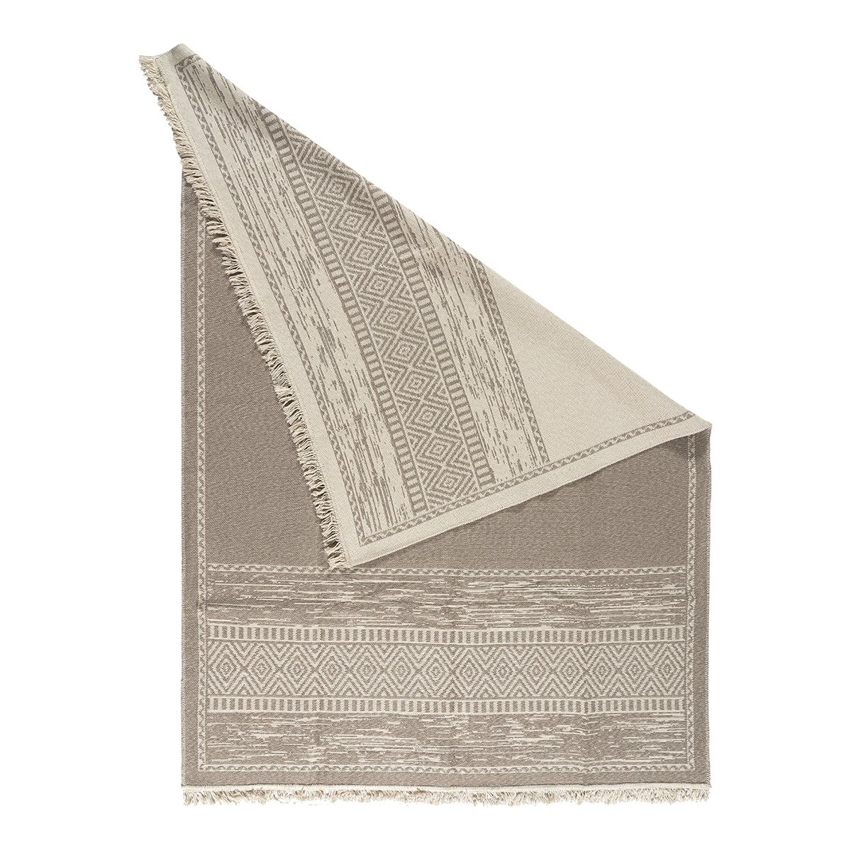 9251 Χαλί βαμβακερό διπλής όψεως Duo Art 9251 160x230 Μπεζ Beauty Home - Image 1