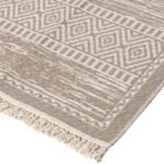 Χαλί βαμβακερό διπλής όψεως Duo Art 9251 160x230 Μπεζ   Beauty Home - Image 4