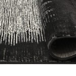 Σετ Κρεβ/ρας 3τμχ Prestige Art 9321 Grey Black - Γκρι Μαύρο   Beauty Home - Image 3