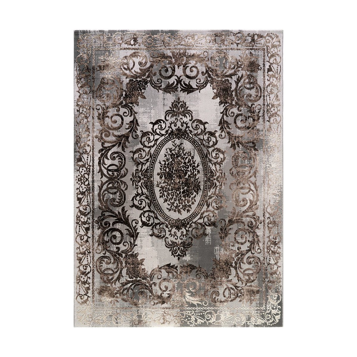 9418 Διάδρομος Stylish Art 9418 0.67 - 0.67 Διάδρομος Γκρι,Μπεζ Beauty Home - Image 1