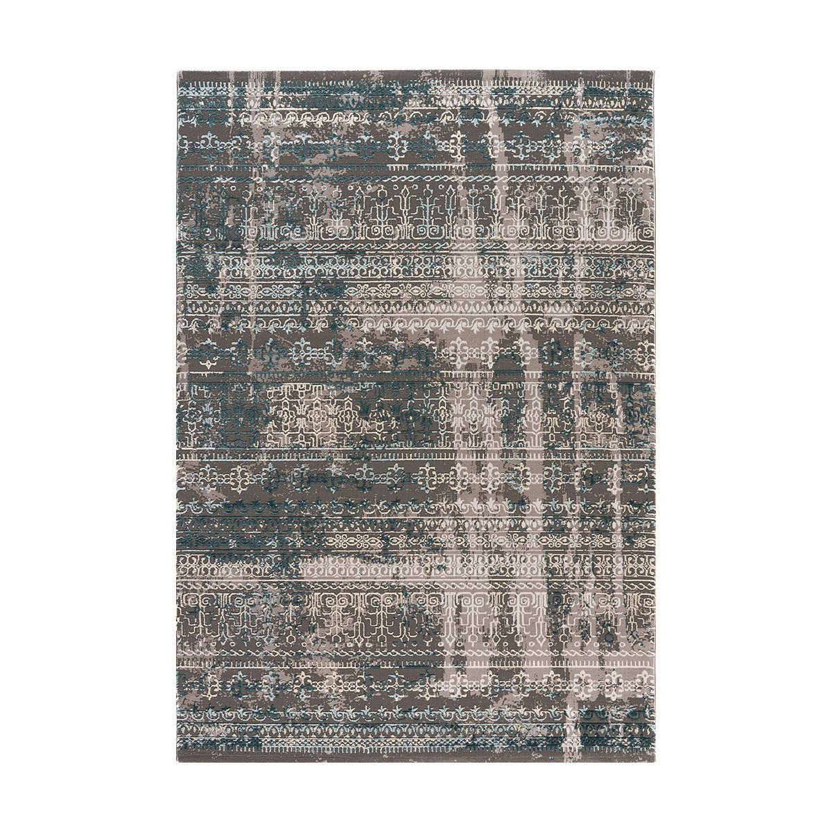 9421 Διάδρομος Stylish Art 9421 0.67 - 0.67 Διάδρομος Γκρι,Πετρόλ Beauty Home - Image 1