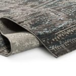 Σετ Κρεβ/ρας 3τμχ Stylish Art 9421 Γκρι,Πετρόλ   Beauty Home - Image 3