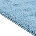 Ροτόντα βαμβακερή 120x120 Cottony Art 9554 Σιέλ   Beauty Home - Image 3