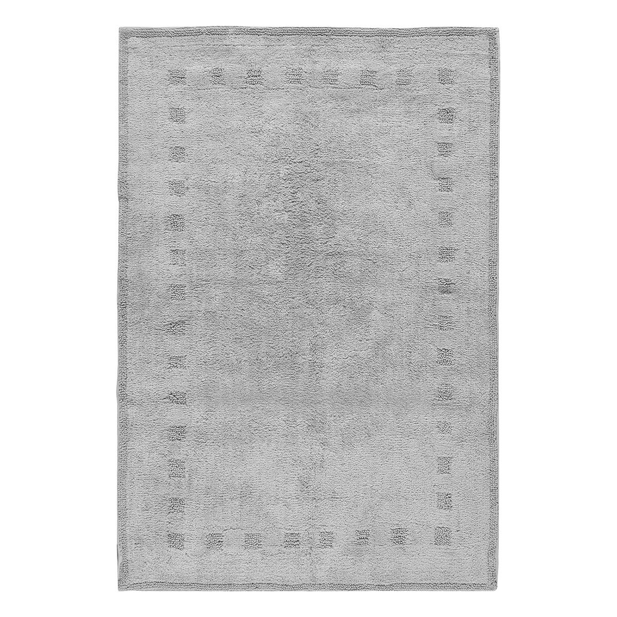 9554_grey Χαλί βαμβακερό Cottony Art 9554 Γκρι Beauty Home Beauty Home - Image 1