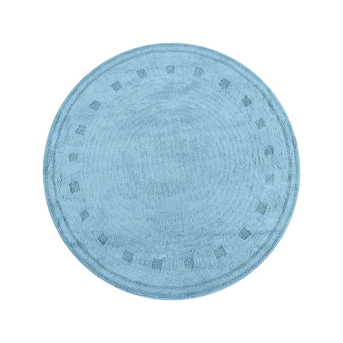 9554_r120_blue Ροτόντα βαμβακερή 120x120 Cottony Art 9554 Σιέλ Beauty Home - Image 1