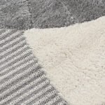 Ροτόντα Loop 133x133 Art 9556 Grey white Γκρι λευκό   Beauty Home - Image 3