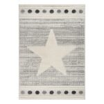 Χαλί Loop Art 9559 Grey white Γκρι λευκό Beauty Home Beauty Home