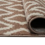 Πατάκι Vibe Art 9575 67x150 Pink White Ροζ Λευκό   Beauty Home - Image 2