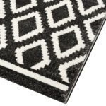 Πατάκι Vibe Art 9577 67x150 Stone White Ανθρακί Λευκό   Beauty Home - Image 4