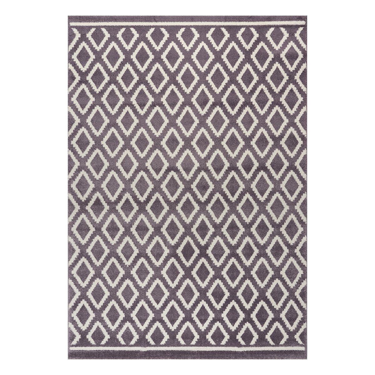 9578 Χαλί Vibe Art 9578 Lila White Λιλά Λευκό Beauty Home Beauty Home - Image 1