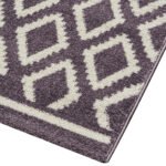 Χαλί Vibe Art 9578 Lila White Λιλά Λευκό Beauty Home Beauty Home - Image 3