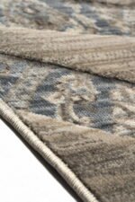 Πατάκι Bliss Art 9626 0.67x1.30  Μπεζ,Μόκα,Μπλε   Beauty Home - Image 4