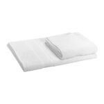 Πετσέτα Προσώπου Ξενοδοχείου 550gsm Fluffy 100% Cotton 50x100 Λευκό   Beauty Home