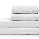 Πετσέτα Προσώπου Ξενοδοχείου Gentle 500gsm Greek Border 100% Cotton 50x95 Λευκό   Beauty Home