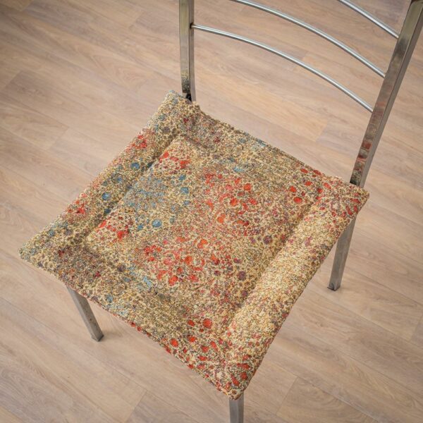 Μαξιλάρι Καρέκλας 43Χ43 Cotone Jeremy Μπορντώ