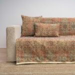 Ριχτάρι Πολυθρόνας (185X185) Cotone Jeremy Μπορντό