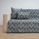 Ριχτάρι Τριθέσιου (170X300) Cotone Nepal Πετρόλ