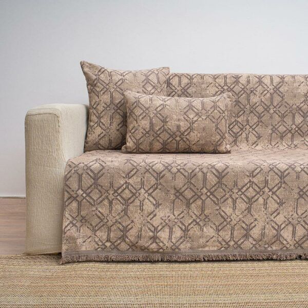 Ριχτάρι Τετραθέσιου 170x340 Cotone Sydney Μπεζ