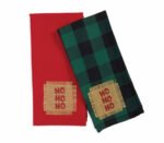 Χριστουγεννιάτικα Ποτηρόπανα Κουζίνας 50×70 Nef Nef Christmas Time Green-Red - Image 2