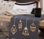 Χριστουγεννιάτικο Runner 33×150 Nef Nef Belle Black - Image 4