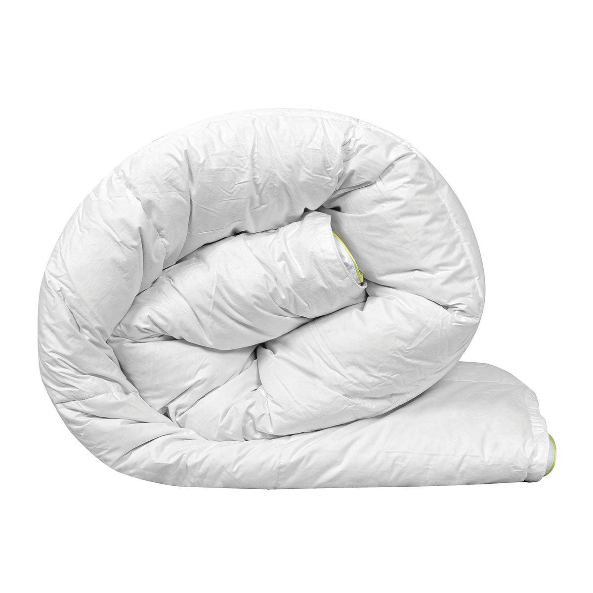 4056-4058 Παπλώματα υπέρδιπλα (2τμχ) με Clip clap Art 4069 550gsm (300gsm+250gsm) 220x240 Λευκό Beauty Home - Image 1