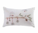 Χριστουγεννιάτικο Μαξιλάρι 30×45 Nef Nef Christmas Tweet White