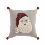 Χριστουγεννιάτικο Μαξιλάρι 45×45 Nef Nef Alfredo Grey
