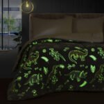 Κουβερτοπάπλωμα μονό φωσφοριζέ Art 6270 160x220 Γκρι   Beauty Home - Image 3