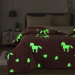 Κουβερτοπάπλωμα Ημίδιπλο 160x220 Luminous Φωσφοριζέ Cosmin Unicorn Pink - Image 2