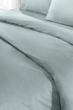 Σεντόνι Διπλό Με Λάστιχο 140x200+32 Guy Laroche Color Plus Mint - Image 3