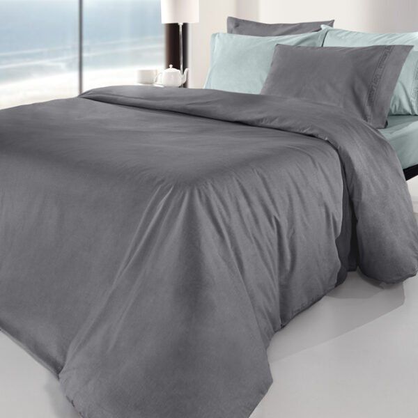 Σεντόνι King Size Με Λάστιχο 180×200+42 Guy laroche Color Plus Anthracite