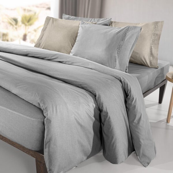 Παπλωματοθήκη Υπέρδιπλη 225×245 Guy Laroche Color Plus Silver