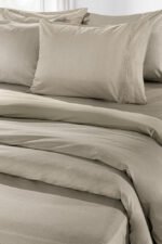 Παπλωματοθήκη Υπέρδιπλη 225×245 Guy Laroche Color Plus Taupe - Image 2