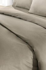 Παπλωματοθήκη Υπέρδιπλη 225×245 Guy Laroche Color Plus Taupe - Image 3