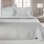 Κάλυμμα Κρεβατιού Υπέρδιπλο 245x260 Guy Laroche Vigo Silver