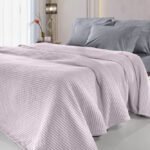 Κουβέρτα Πικέ Υπέρδιπλη 230x240 Guy Laroche Eternity Melanze