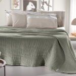 Κουβέρτα Πικέ King Size 260x240 Guy Laroche Eternity Olive