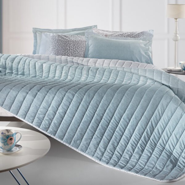 Κουβερλί Υπέρδιπλο 220x240 Guy Laroche Dotty Aqua