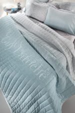 Κουβερλί Υπέρδιπλο 220x240 Guy Laroche Dotty Aqua - Image 2