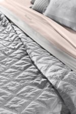 Σετ Κουβερλί Υπέρδιπλο 240x250 Guy Laroche Fiera Silver - Image 2