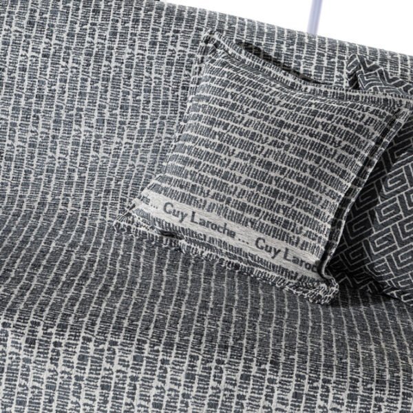 Διακοσμητική Μαξιλαροθήκη 50x50 Guy Laroche Parfait Anthracite